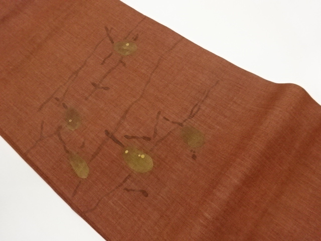 JAPANESE NAGOYA OBI FOR SUMMER / KINSAI / ABSTRACT